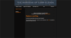 Desktop Screenshot of camp11ironring.com